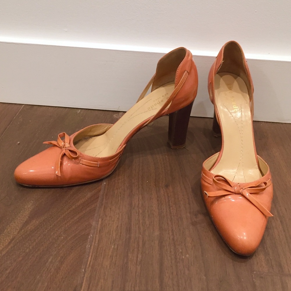Kate Spade Pink Leather Heels